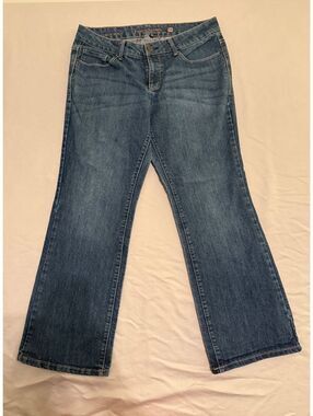 Faded Glory Curvy Boot Blue Jeans